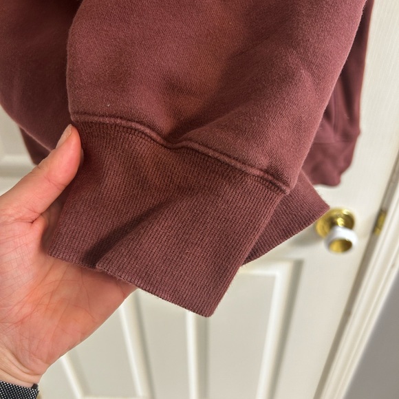 Aritzia cozy fleece boyfriend hoodie !! - Picture 4 of 5